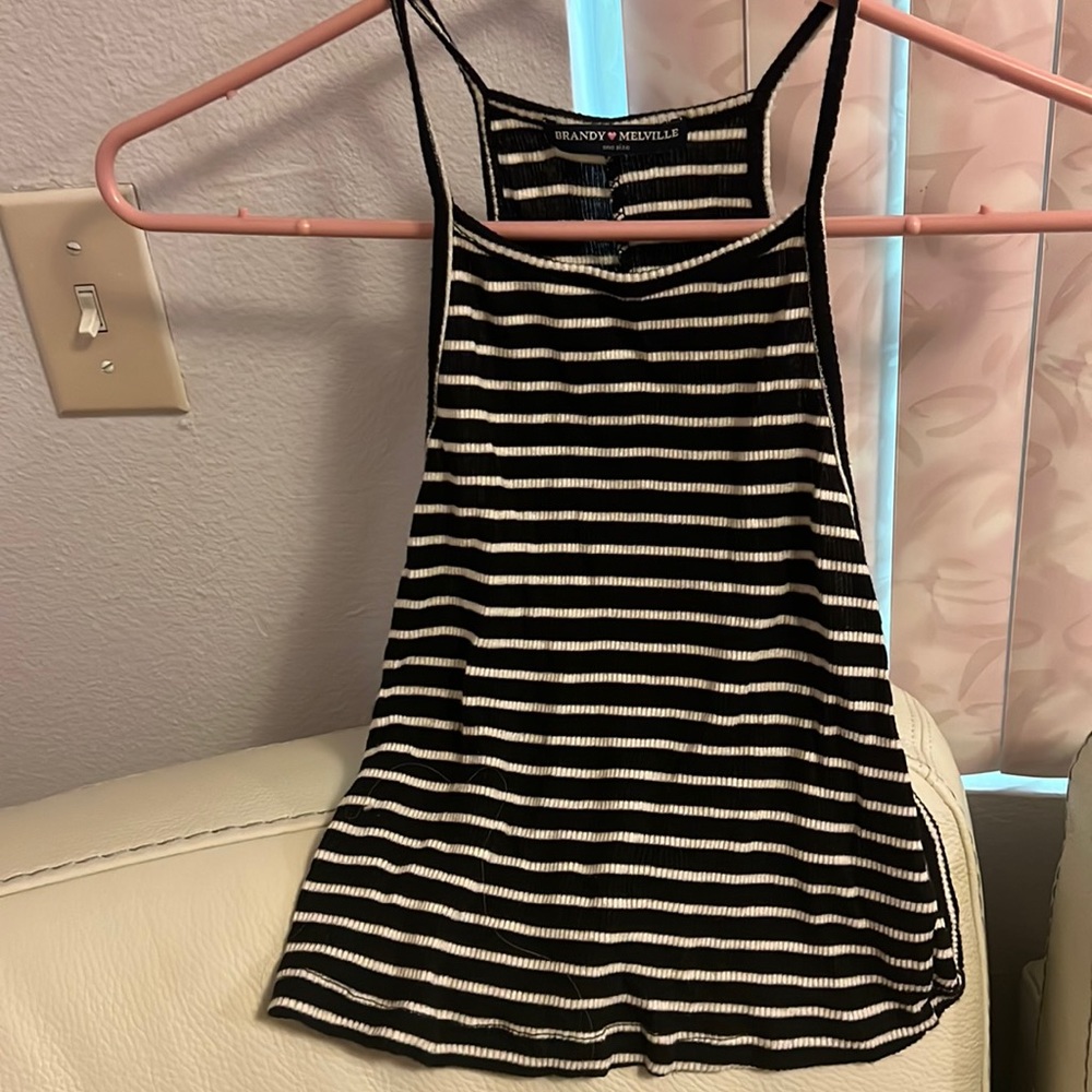 striped cropped top
